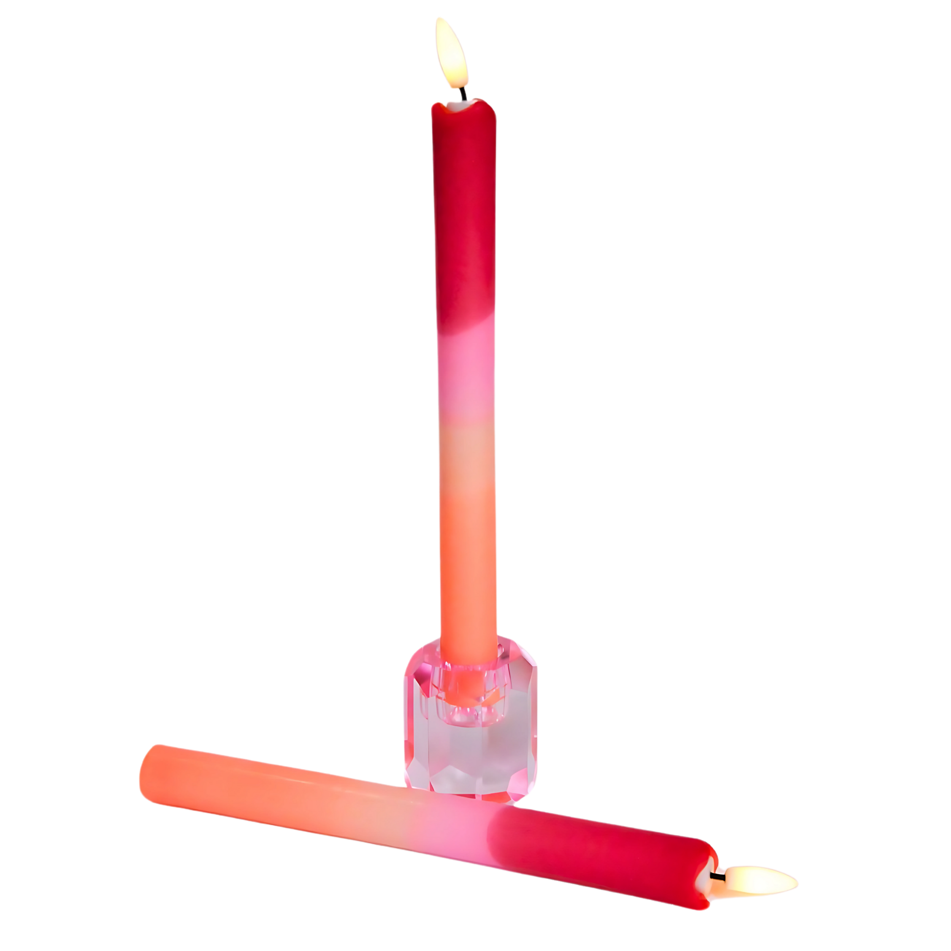 Pillar Red Orange (set van 2)