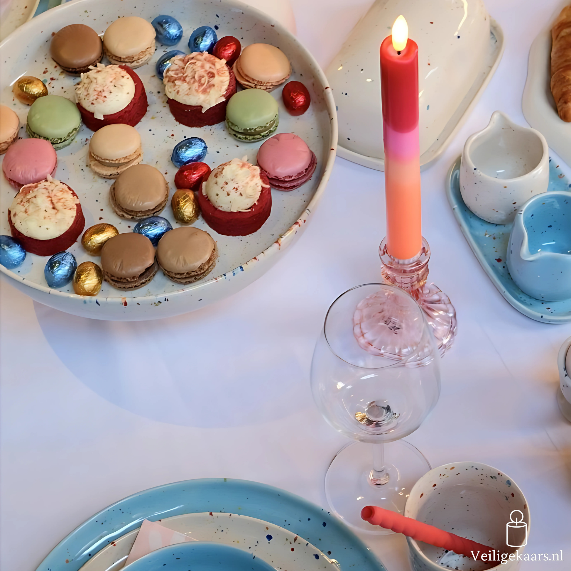 Pillar Red Orange (set van 2)