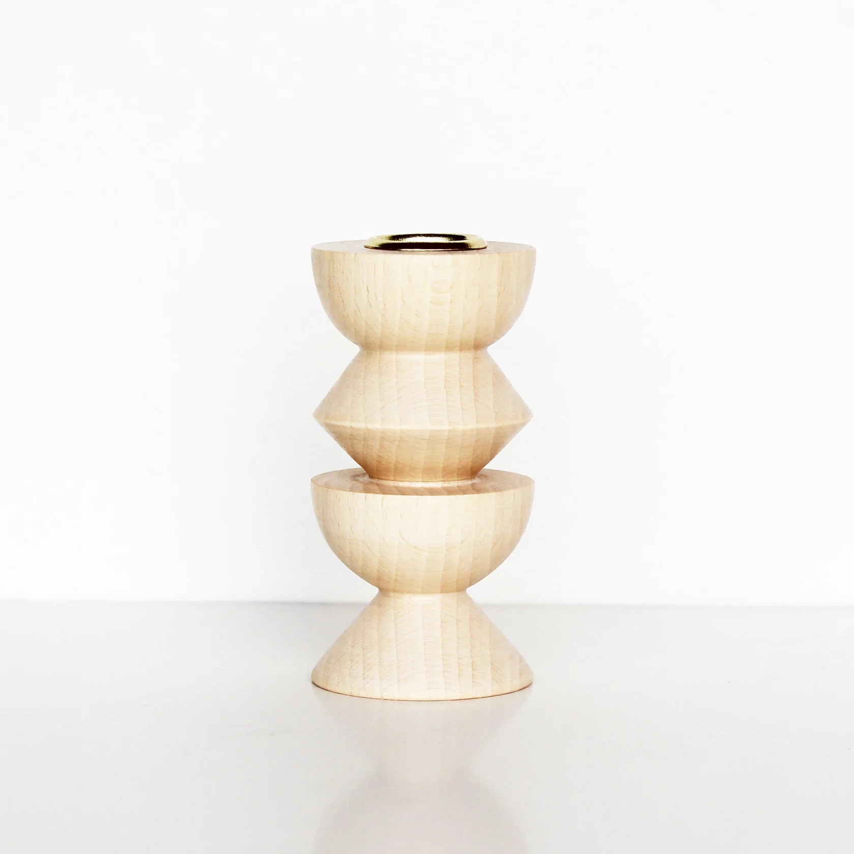 Totem Houten Kandelaar Medium No. 3