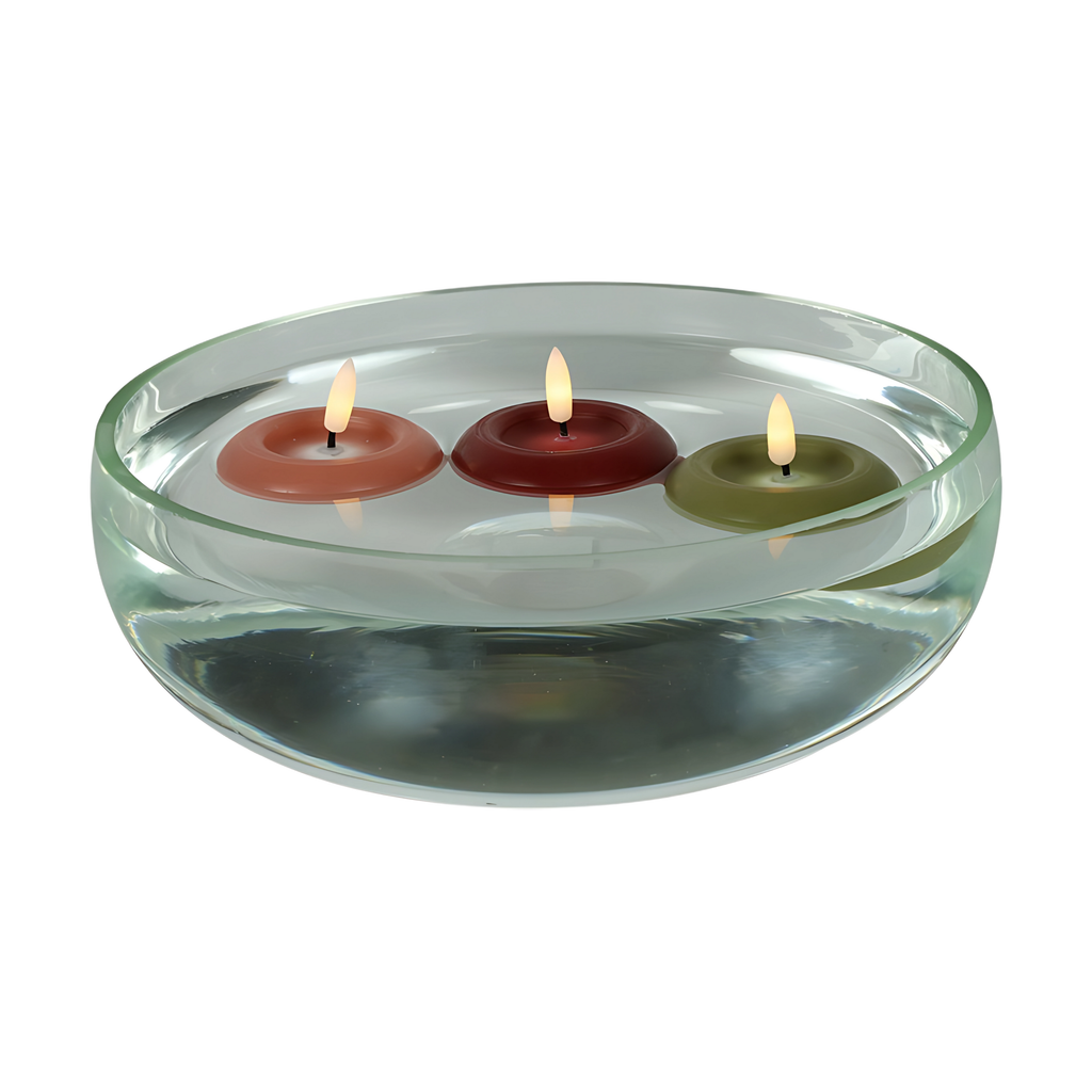 Drijfkaarsen 2 stuks - Zwart