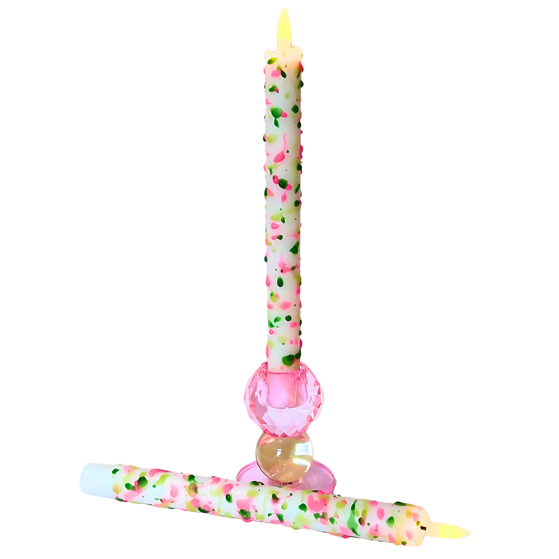 Pillar Floral Sparks (set van 2)